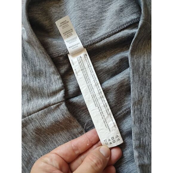 Bally Women's Size XL Gray Capri Length Leggings High Waisted - Picture 4 of 5